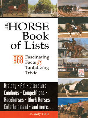 cover image of The Horse Book of Lists